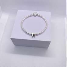 1件女士手链底座，串珠吊坠，DIY手链扣，适合日常佩戴，节日、生日等场合的绝佳礼物，手链底座