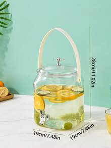 1pc Large Capacity Beverage Dispenser With Dragon Head, Suitable For Juice, Tea, Beer, Orange Juice And Other Drinks, Beverage Serving Stand, Kitchen Storage, Home Iced Drink Accessories - Multicolor - View 14