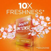 Long Lasting Fragrance Intense Scent Booster Dryer Sheets 30 Count - 1 - View 2