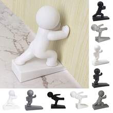 Cute Cartoon Decorative Door Stop Funny Action Figure Decorative Door Stoppor Home Door Anti Collision Stopper For Home - Multicolor - View 2