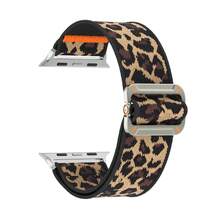 1pc Unisex Band, Nylon Material, Fits 38mm 40mm 41mm 42mm 44mm 45mm 46mm 49mm, Compatible With Apple Watch SE 11/10/9/8/7/6/5/4/3/2/1/Ultra 2, Elastic Rope Stretch Canvas Strap - Multicolor - View 8