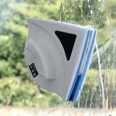 Limpador De Vidro Magnético - Dupla Face C/ Super Imã Mágico - BNVT