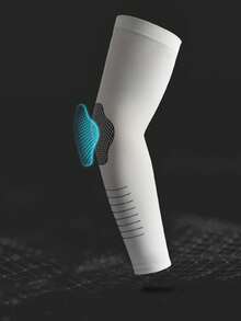 1 đôi ống tay dài chống nắng bằng nylon màu trơn, dáng rộng, thoáng khí, co giãn, lý tưởng cho các hoạt động thể thao mùa hè, đạp xe, dành cho nam giới. - Nhiều màu - Xem 6