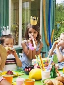 10pcs/50pcs Gold Foil Crown Birthday Hats, Party Celebration Children Gold & Silver Small Caps, Suitable For Birthday, Festival Parties - Multicolor - View 3