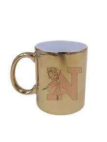 1 Pc 26 Letters Pattern Ceramic Water Mug Drinking Cup Novelty Christmas Halloween New Year Gift For Her Mugs For Coffee Tea And Hot Drinks Cup Travel Gift For Man Woman - Multicolor - View 9