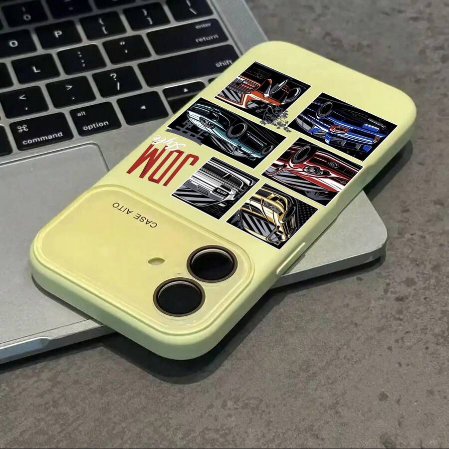 Basic Phone Cases - أصفر كريمي - مشاهدة 1