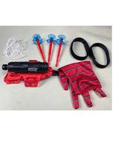 Spider Launcher Toy With Suction Cup - Hero Wrist Launcher, Shoots Web - Spider Web Shooter Toy - Spider Hero Soft Dart Launcher, Spider Web Shooter Glove - High-Tech Toy (Note: One With Glove, One Without), Toy, Web Shooter - Multicolor - View 10