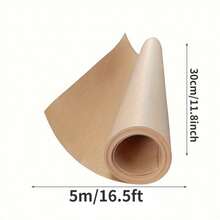 [Holiday Birthday Suitable] Large High-Quality Brown Kraft Paper Roll | Multi-Purpose For Gift Packaging, Party Banner, Painting, Bouquet, Moving, Meal Mats - Brown - View 13