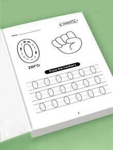 28 Pages Reusable Handwriting Practice Workbook, Math Practice Book, Magic Practice Notebook Set, Student Stationery, Back To School, Christmas Gift, Suitable As Learning Reward, Holiday Or Birthday Gift - Multicolor - View 7