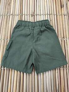 Boys' Bermuda Shorts - Kids' Fashion - New Arrival / Summer / Party / Outing / Gift / - Green - View 5