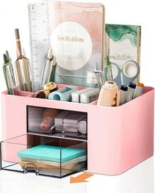 Boîtes de rangement pour crayons - Rose bonbon - Voir 3
