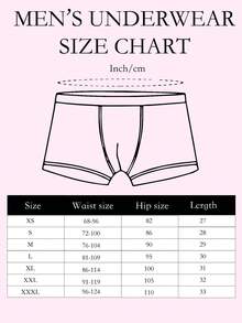 1pc Customized Couple Photo & "2nd Anniversary" Text Print Black Breathable Fabric Funny Couple Boxer Briefs, Suitable As 2nd Wedding Anniversary/Valentine's Day Gift - Multicolor - View 6