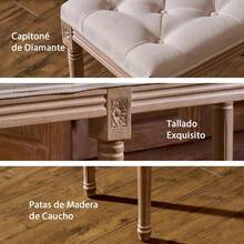 Ottomans - 122 X 42,5 X 48 cm - View 5