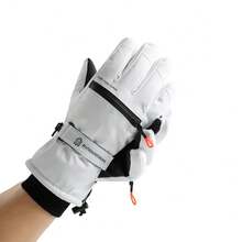 1 Pair Unisex Winter Ski Gloves, Couple's Windproof Thick Gloves, Skiing Warm Gloves - A - View 2