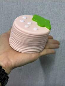 畅销PU慢回弹草莓慕斯蛋糕挤压玩具，学生减压玩具，粘性柔软 - 彩色 - 查看 7