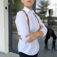 Adjustable Buckle Neck Sexy Lingerie Accessory