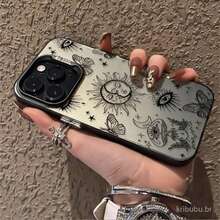 Anti-Impact Case Sun And Moon Pattern Resistant Cover I P H One Xs Max Xr 7 8 11 12 13 14 15 16 17 Pro Max 7 8 14 15 16 Plus Galaxy A03 A05S A10 A11 A12 A13 A14 A15 A20 A23 A32 A35 A50 A51 A52 A55 A72 S20 S21 S23 FE S22 S23 S24 25 Ultra Redmi A2 A3 10C 12C 13C 14C POCO X3 G60 G84 Case - J1 - 查看 3