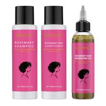 迷迭香薄荷洗发水和护发素三件套，促进头皮健康，不含硫酸盐和对羟基苯甲酸酯，男女皆宜 - 滋養 - 查看 9