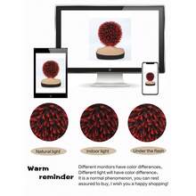 Curly Wig Afro Wigs For Women Short Curly Wigs For Women Kinky Curly Wig With Bangs Natural Hair Wigs For Women - 紅色 - 查看 7