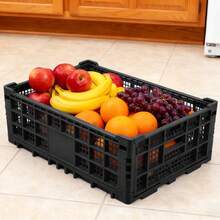 Juego de 10 Cajas Organizadoras para Oficina y Escuela | Para Documentos, Utensilios de Escritorio y Estanterías | Color Negro, Set de Almacenamiento Multiusos - 10 PIEZAS NEGRAS - Ver 6