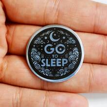 1枚双面“再玩一次”与“该睡觉了”纪念币，游戏玩家抉择币，生日礼物，父亲节礼物，复活节礼物，活动派对用品，适合新年、情人节和各种派对活动 - 彩色 - 查看 3