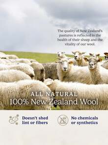 6/3pcs Natural Wool Dryer Balls - Natural Fabric Softener, Reusable, Reduces Wrinkles, Shortens Drying Time, Better Choice Than Plastic Balls And Liquid Softeners. Christmas Gift Filler, Gifts, Fun Gifts, Ramadan, Personalized Gifts - Apricot - View 7