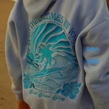 2026Hot-Selling Professional Embroidery DING Z European Size Sweatshirt Drop Shoulder Hoodie Embroidered Sweatshirt - 薄荷綠-刺繡款 - 查看 2
