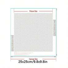 1件装高级DIY钻石画5D圆形钻石套装，无框 - 精致室内装饰，完美的家居墙面悬挂式钻石画装饰 - 理想的DIY礼物 - 彩色 - 查看 4