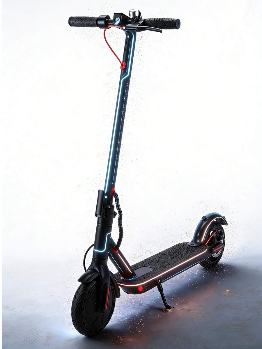 Electric Scooter For Adults, 350W Folding Scooter Electric, 8.5" Solid Tires,19 MPH Max Speed, Long Range Electric Scooter - View 1