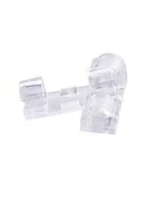 10pcs Hole-Free Cable Clips, Fastener Connectors - Clear - View 4