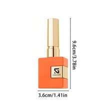 Sơn móng tay dạng gel màu cam tươi sáng 16ml, màu cam chanh rực rỡ, màu bí ngô cho mùa hè, đi biển, Halloween, thu. Sơn gel UV LED dễ tẩy, cần có lớp sơn lót và lớp sơn phủ. Màu sơn phù hợp với màu móng tay. - Màu cam rực rỡ - Xem 12
