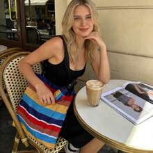 小众个性化创意伞 全自动遮阳伞 旅行必备 防风女士遮阳伞，可爱小物，母亲节礼物，卧室装饰，花园装饰，厨房装饰，夏季，海滩，旅行必备，房间装饰，软萌可爱，毕业季礼物 - 彩色 - 查看 7