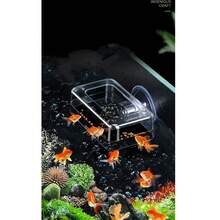 Acrylic High Transparency Feeding Ring Fish Tank Feeder, Floating Fixed Fish Feeder, Feeding Tube - Multicolor - View 1