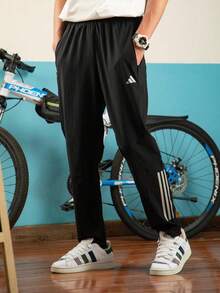 Adidas Men's Training M Woven Long Pants, Fitness Training Pants, Breathable Loose-Fitting Sports Pants, Everyday Running And Exercise Pants, Black Long Pants, IM7484 - Black - View 1