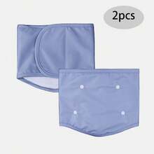 2Pcs Washable Reusable Dog Diapers Male Belly Bands For Male Dogs Belly Wrap Diapers With Nappy Washable Male Dog Diapers - Multicolor - View 9