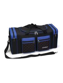 1pc Large Capacity Wet & Dry Separated Travel Toiletry Bag, Suitable For Travel, Vacation, Business Trip , Beach Bag - Multicolor - View 6