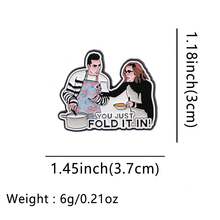 Cartoon Figures Series Enamel Pin Feminism Quotes Brooch Pins Lapel Pin Badge On Backpack Clothing Accessories Jewelry Friends Gifts - Black - View 22