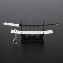 2025 New - 1pc Anime Peripheral Nichirin Sword Mini Version Alloy Weapon Model Keychain Pendant Fan Collection Display - Birthday Gift - Holiday Gift - Perfect Gift - Collection Gift - Gift - Multicolor - View 14