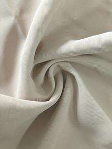 女士休闲时尚百搭阔腿裤，春夏新款 - 杏色 - 查看 7