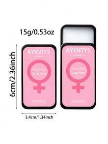 1块女士信息素固体香氛，花果香调，提升自信与魅力 | 适合约会、工作、日常或派对；理想的节日礼物，持久留香，便携迷你香氛 - 花果香 - 查看 2