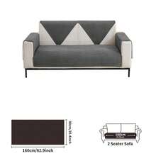 1pc Solid Color Corn Fleece Sofa Cover, Plush Granule Design Comfortable Sofa Cushion, Suitable For Single, Loveseat, 3-Seater, 4-Seater And Sectional Sofas - Multicolor - View 30