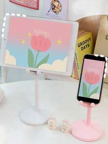 Cute Rabbit Ear Mobile Phone Holder For Daily Use - Multicolor - View 8