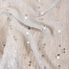 1 pieza Pañuelo de mujer ligero de unicolor con lunares y lentejuelas, adecuado para uso diario como pañuelo para la cabeza, bufanda para el cuello, chal de playa, para todas las estaciones - Multicolor - Ver 10