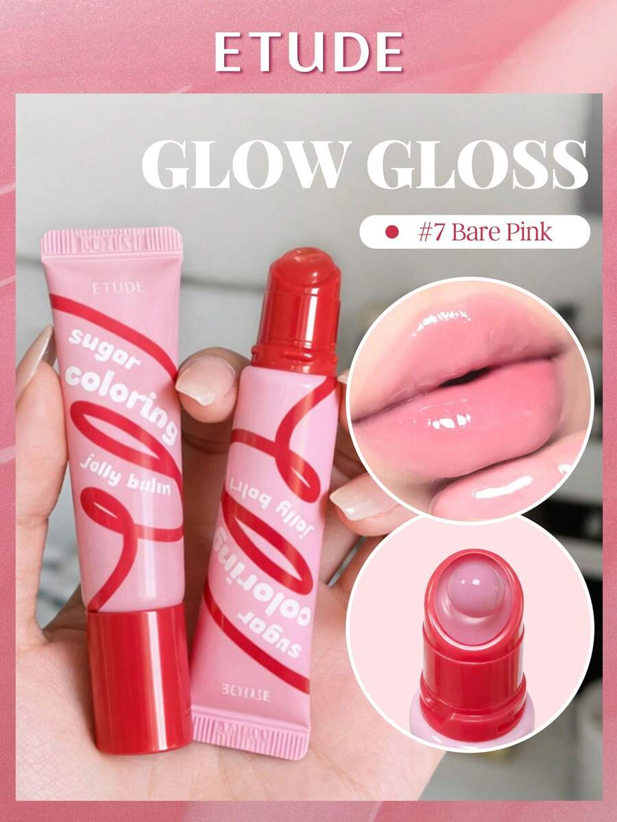 ETUDE 韩妆 - 伊蒂之屋水润唇釉 - 糖果般水润光泽，不粘腻，丰盈饱满