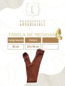 Turim Ribbed Foot Pants - Rỉ Nâu - Xem 5