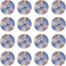 90's Cd Plates Pack Of 2 - Multicolor - View 1