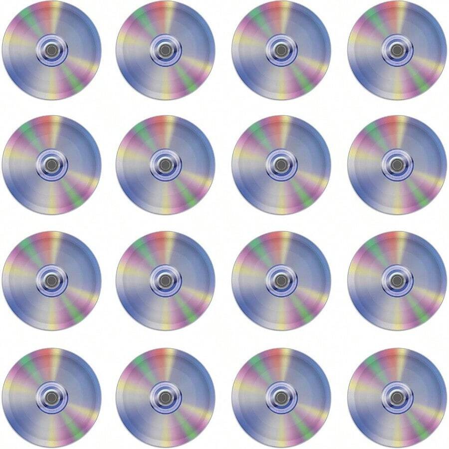 90's Cd Plates Pack Of 2 - Multicolor - View 1