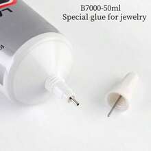 50ml B7000 Adhesive Jewelry Glue, Strong Bonding Agent For Headpieces, Brooches, Jewelry Setting, Rhinestones, Pendants, DIY Crafts - Rectangle - View 4
