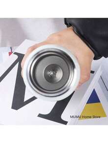 迷你杯 200ml 口袋杯 不锈钢保温咖啡杯 真空保温瓶 热水袋 儿童礼物 - 彩色 - 查看 3