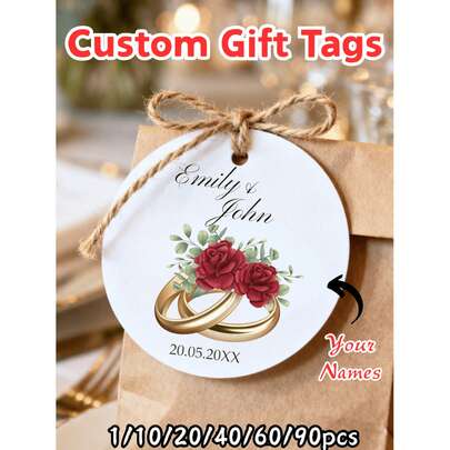 1/10/20/40/60/90 tấm thiệp chúc mừng Ngày Valentine tùy chỉnh, thiệp giấy phẳng, thiệp kỷ niệm lãng mạn "Anh yêu em", thích hợp cho chồng, vợ, cũng hoàn hảo cho thiệp sinh nhật, thích hợp cho sinh nhật, cửa hàng hoa, Lễ Tạ ơn, đám cưới, quà tặng cặp đôi, nhiều dịp khác nhau, gia đình, bạn bè, Lễ Phục sinh, Ngày Thánh Patrick, Ngày Valentine, đặc biệt thích hợp cho Lễ Tạ ơn.